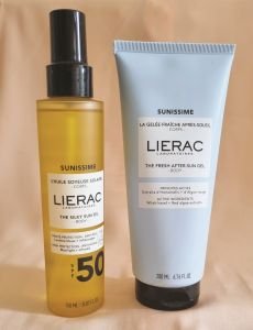 Soins solaires pour le visage et le corps