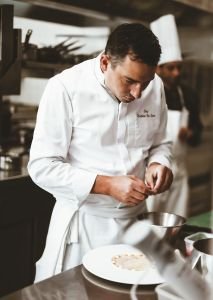 A la terrasse du Restaurant Brugmann