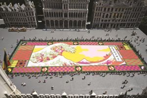 Le Tapis de Fleurs 2026 déjà exposé à Mini-Europe 