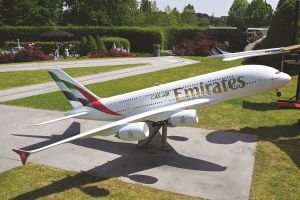 Mini-Europe accueille un A380 d’Emirates